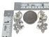 Southwestern Silver Turquoise Flower Post Earrings AX49466